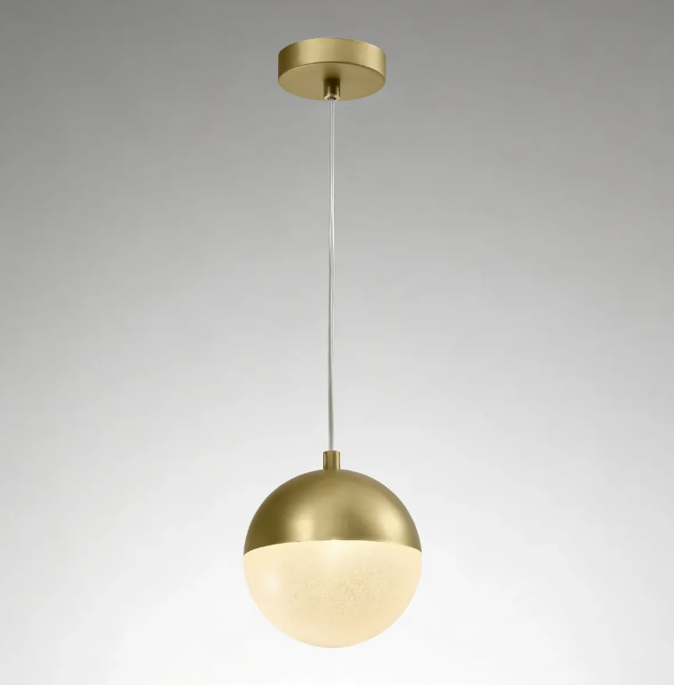 Pendente Dourado 12cm.